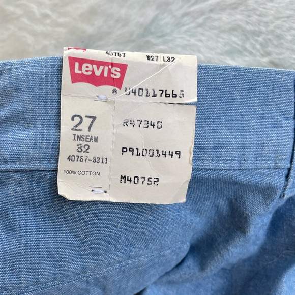 Deadstock Levi Denim Trousers - Picture 5 of 6
